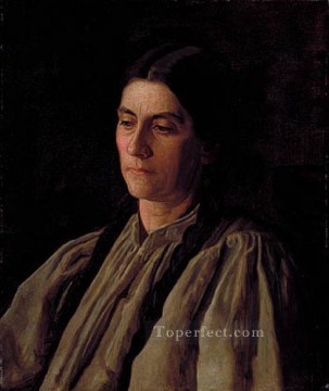 トーマス・イーキンス Painting - マザー・アニー・ウィリアムズ ガンディ・リアリズムの肖像画 トーマス・イーキンス